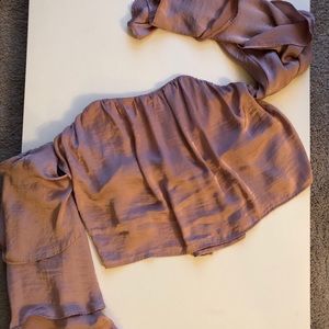 NWT 4SIENNA Off the Shoulder Blouse Bardot